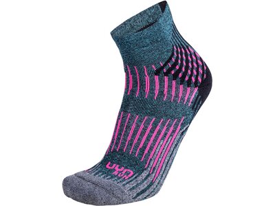 UYN Damen RUN SHOCKWAVE SOCKS Grau