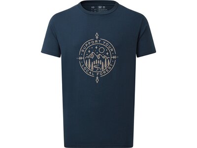 TENTREE Herren Shirt M Support T-Shirt Blau