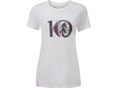 TENTREE Damen Shirt W Tropical Ten T-Shirt Weiß