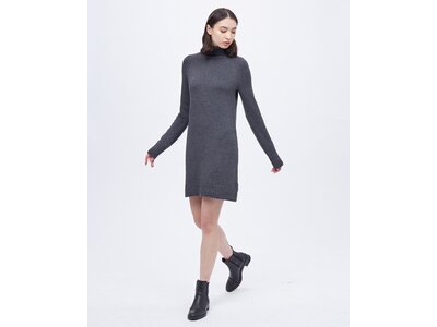 TENTREE Damen Kleid W Highline Turtleneck Dress Grau