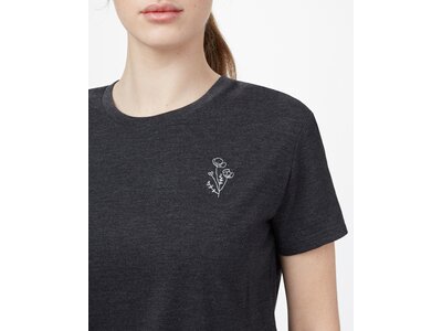 TENTREE Damen Shirt W Wildflower Embroidery Grau