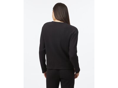 TENTREE Damen Sweatshirt W Treewaffle Dorito Crew Schwarz