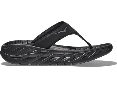 HOKA Damen Trekkingsandale ORA RECOVERY FLIP Schwarz