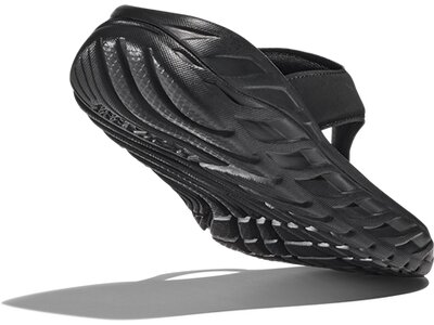 HOKA Damen Trekkingsandale ORA RECOVERY FLIP Schwarz