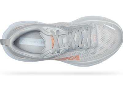 HOKA Damen Laufschuhe BONDI 8 Grau