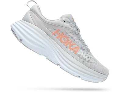 HOKA Damen Laufschuhe BONDI 8 Grau
