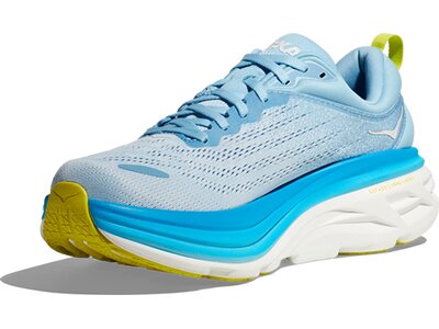 HOKA Herren Laufschuhe BONDI 8 weit Blau