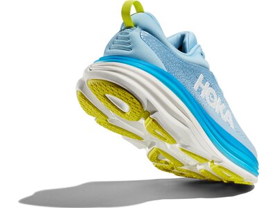 HOKA Herren Laufschuhe BONDI 8 weit Blau