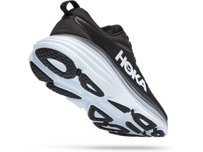 HOKA Damen Laufschuhe BONDI 8 weit Schwarz