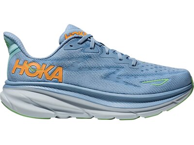 HOKA Herren Laufschuhe CLIFTON 9 weit Grau