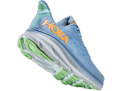 HOKA Herren Laufschuhe CLIFTON 9 weit Grau