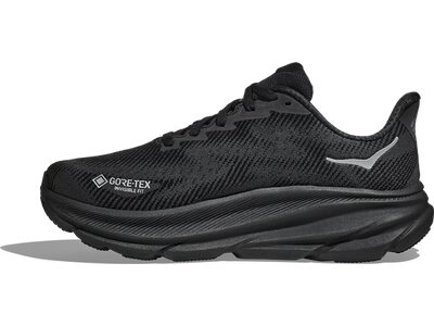 HOKA Damen Laufschuhe CLIFTON 9 GTX Schwarz