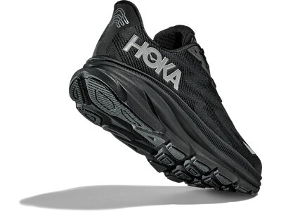 HOKA Damen Laufschuhe CLIFTON 9 GTX Schwarz