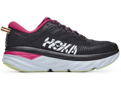 HOKA Damen Laufschuhe W BONDI 7 Silber