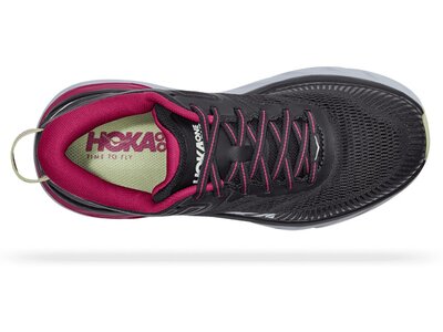 HOKA Damen Laufschuhe W BONDI 7 Silber