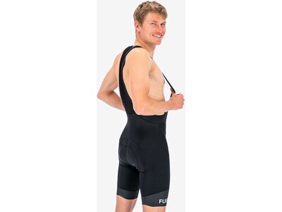 FUSION Herren Latzhose MENS C3 BIB SHORTS Schwarz