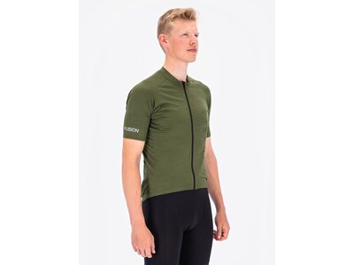 FUSION Herren Shirt C3 CYCLING JERSEY Grün
