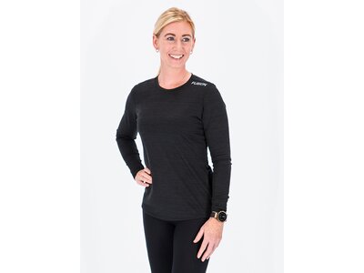 FUSION Damen Hemd WOMENS C3 LS SHIRT Schwarz