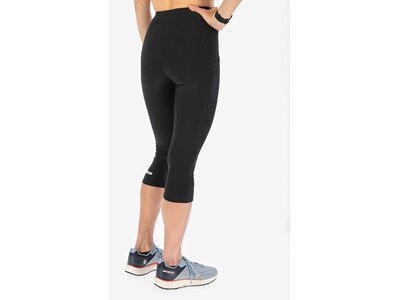 FUSION Damen Caprihose WOMENS C3 3/4 TRAINING TIGHTS Schwarz