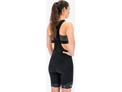 FUSION Damen Latzhose WOMENS C3 BIB SHORTS Schwarz