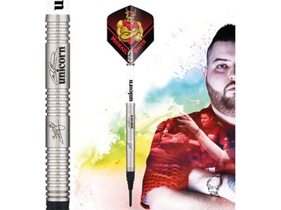 Dartpfeil Unicorn Premier 2022 Michael Smith Soft Darts Silber