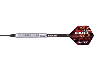 Unicorn Bullet Gary Anderson Soft Darts Silber