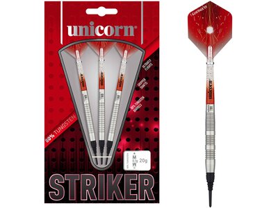 Dartpfeil Unicorn Core XL Striker Soft Darts Silber