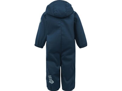 COLOR KIDS Kinder Overall Softshell suit - w. fleece Blau