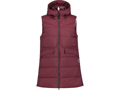 ICEPEAK Damen Weste AKENE Rot