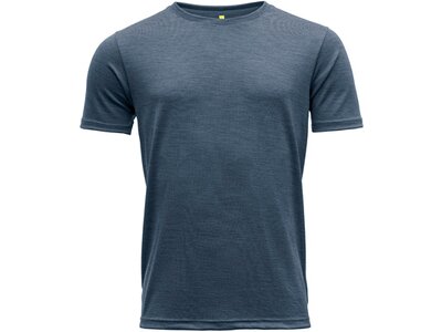 DEVOLD Herren Unterhemd EIKA MAN TEE Blau