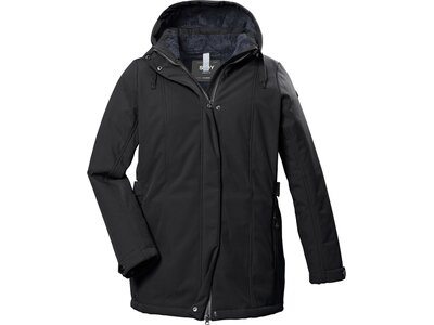 STOY Damen Funktionsjacke STW 13 WMN SFTSHLL JCKT Schwarz