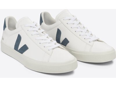 VEJA Herren Freizeitschuhe CAMPO CHROMEFREE LEATHER EXTRA-WHITE_CALIFORNIA Weiß