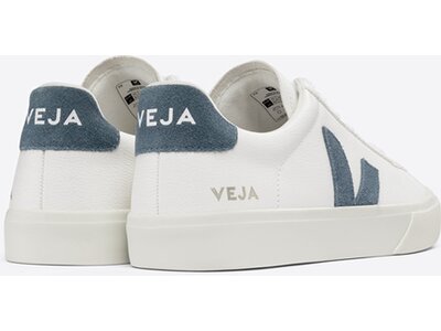 VEJA Herren Freizeitschuhe CAMPO CHROMEFREE LEATHER EXTRA-WHITE_CALIFORNIA Weiß