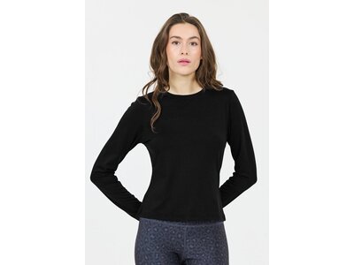 ATHLECIA Damen Shirt Almi W L/S Tee Schwarz