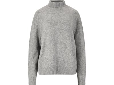 ATHLECIA Damen Sweatshirt Daviana W Knitted High Neck Grau