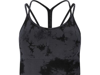 ATHLECIA Damen BH Theresa W Tie Dye Seamless Bra Schwarz