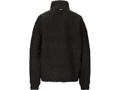 ATHLECIA Damen Sweatshirt Florrie W Sherpa Half zip Schwarz