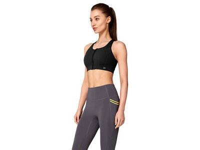 YVETTE Damen BH Sport Bra Romy Schwarz