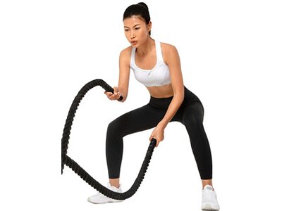 YVETTE Damen Tight Leggings Romy Schwarz