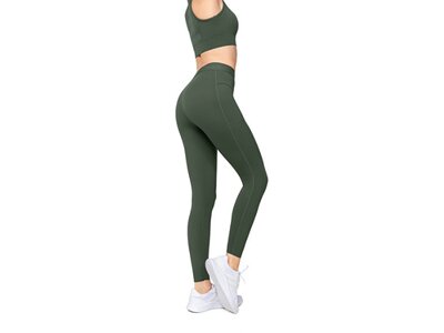 YVETTE Damen Tight Leggings Kalia Grau
