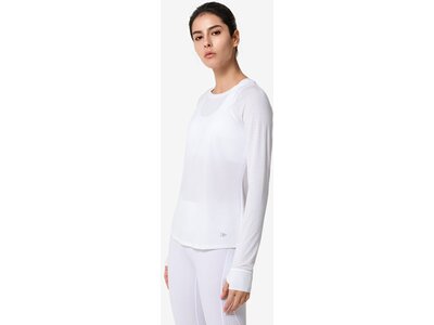 YVETTE Damen Shirt Longsleeve Katy Weiß