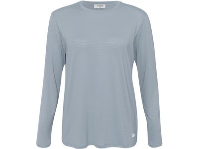 YVETTE Damen Shirt Longsleeve Lea Grau