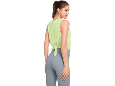 YVETTE Damen Shirt Tank Top Koko Grün