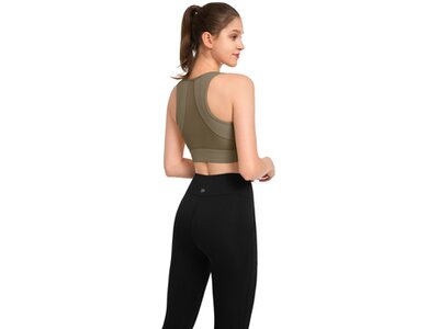 YVETTE Damen BH Sports Bra Emily Grau