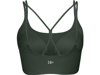 YVETTE Damen BH Sports Bra July Grau
