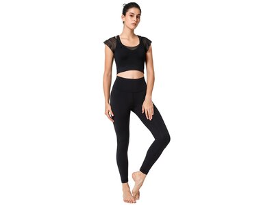 YVETTE Damen Tight Leggings Charly Schwarz