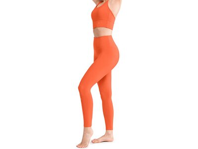 YVETTE Damen Tight Leggings Franzi Rot