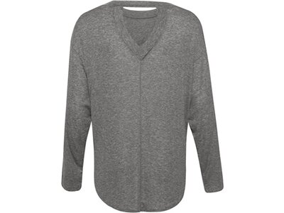 YVETTE Damen Shirt Longsleeve Vali Grau