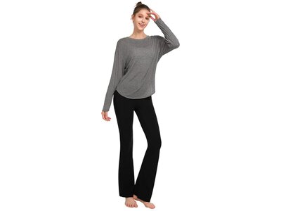 YVETTE Damen Shirt Longsleeve Vali Grau