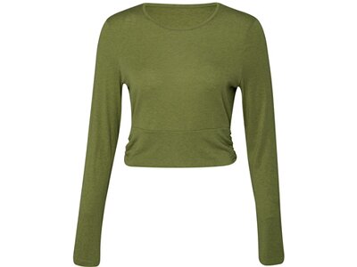 YVETTE Damen Shirt Longsleeve Kala Grün